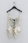 MUTEDANCE Silk Slip Top MD22SS53 Off-White PM24